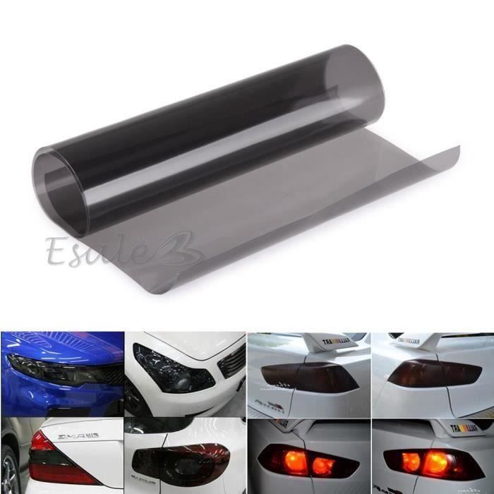 Universel Film teinté phare sticker NOIR-CLAIR pour lampe de brouillard voiture Aa43162