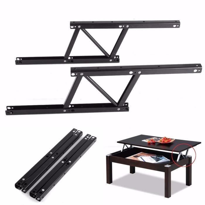 TEMPSA 2 PCS Lift Up Café Thé Table Basse-soulevez Charnière Support Mécanisme Métal Go52108