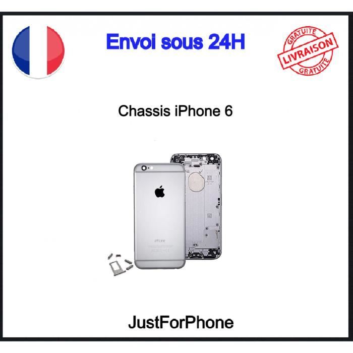 Chassis Coque Arrière Pour Iphone 6 Gris Sidéral