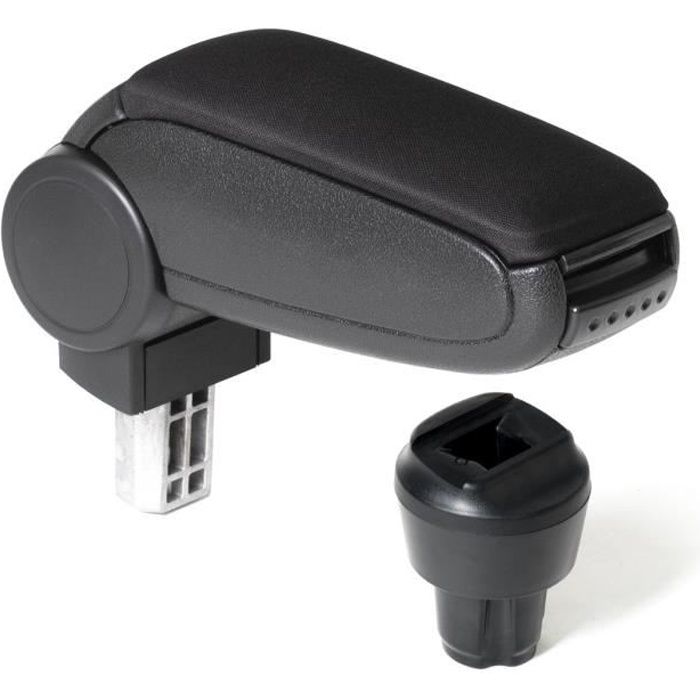 Cargoods Accoudoir central - avec compartiment de rangement - tissu noir - VW UP!, Seat Mii et Skoda Citigo