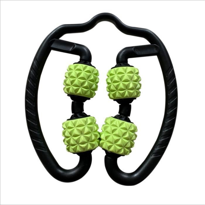 C5N Rouleau de Massage Musculaire 360 ° 3D en Mousse Massage Roller-vert