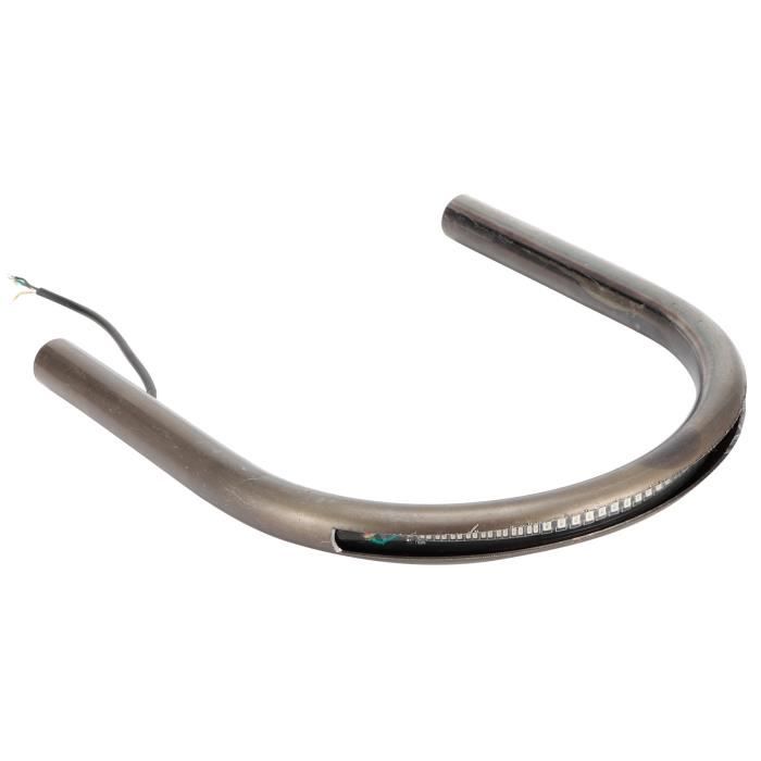 Garosa anneau de siège arrière Cadre de cerceau de queue de boucle de siège arrière pour Tube de tuyau plat de Style Cafe Racer