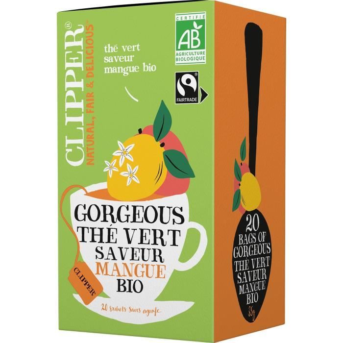CLIPPER Thé vert mangue