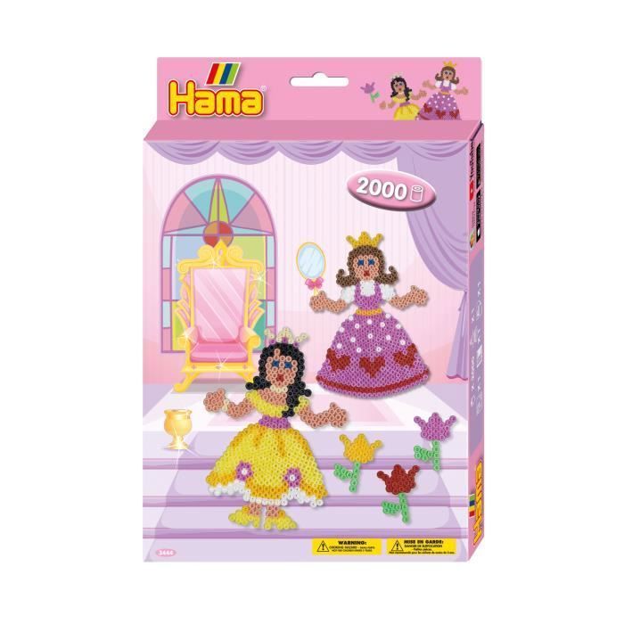 Kit Perles Hama Midi - Princesses - 2000 perles