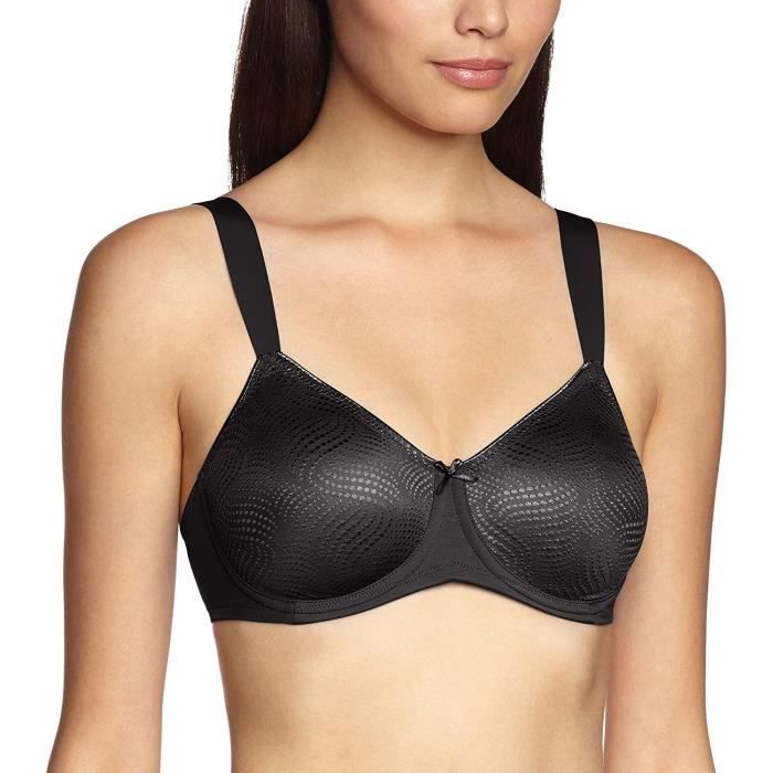 Triumph Femmes Soutien-Gorge Essentiel Minimiseur L X , Noir, 34C (Manufacturer Taille:75C)
