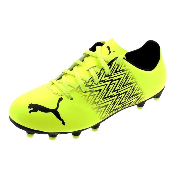 PUMA TACTO FG/AG CHAUSSURES DE FOOTBALL JAUNE GARCON 10631001