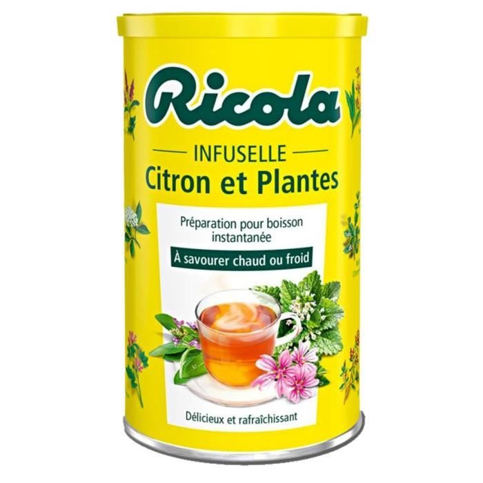 Ricola Infuselle aux 5 Plantes et Citron 200g (lot de 3)