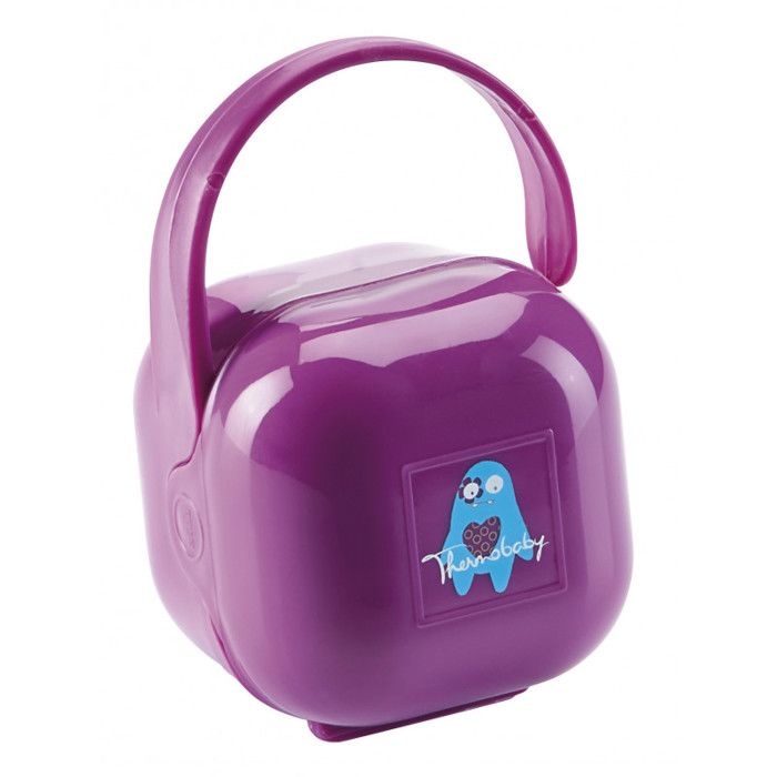 THERMOBABY BOITE A SUCETTE MONSTRES Prune