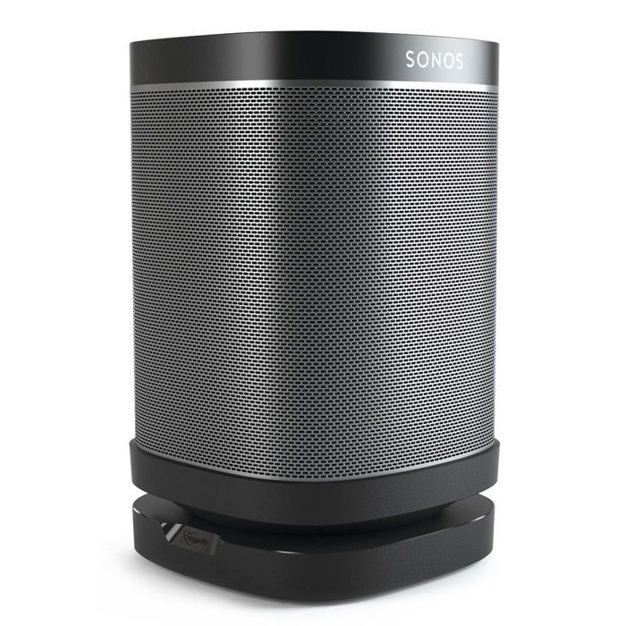 Vogel's Sound 4113 Pied pour haut-parleur(s) noir plateau de table pour Sonos One, PLAY:1, PLAY:3