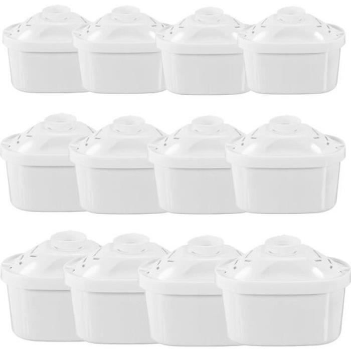 QF28216-Pack de 12 Cartouches Filtres pour Brita Maxtra Carafe Filtrante Bouilloire Pièce de Rechange