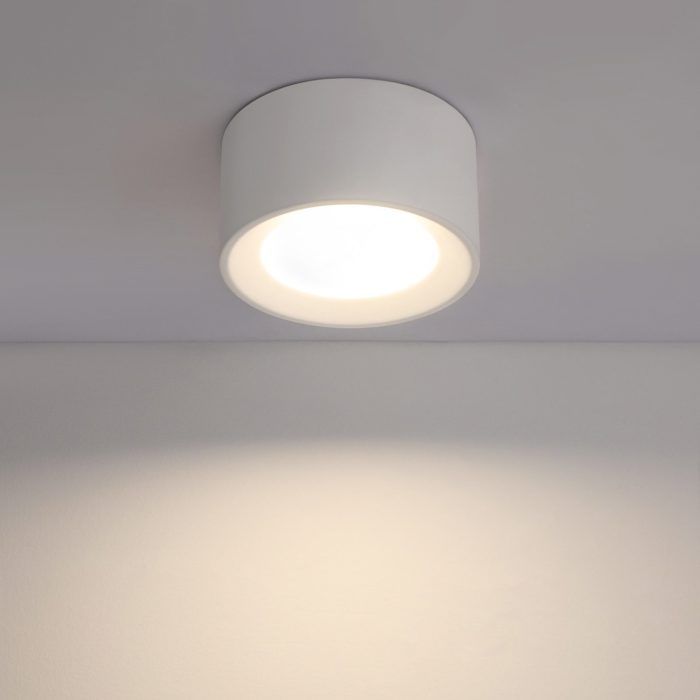 Lot De 4 Spots LED Saillie IP44 6W 3000K - Plafonnier Salle De Bain Cuisine Aluminium Étanchéité KYOTECH