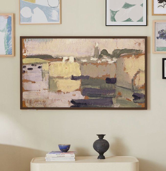 Téléviseur QLED 4K Create ART MATTE Écran antireflet Galerie dart Cadres interchangeables
