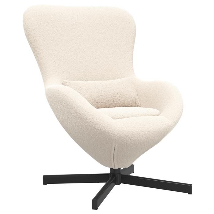 Fauteuil suspendu en tissu velouté crèmeRectangulairemaximal 100 kg1place 9154313 Fauteuil suspendu en tissu velouté crèmeRectangulairemaximal 100 kg1place 9154313