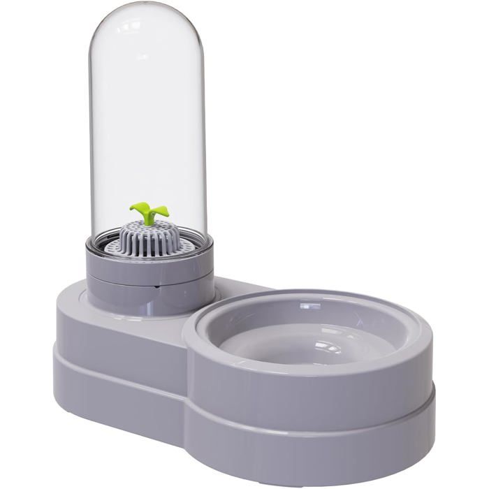 Distributore Automatico Cibo E Acqua Gatti Nuovo Distributore Automatico Di Cibo E Acqua For Gatti, Ciotola Come Funziona - 5