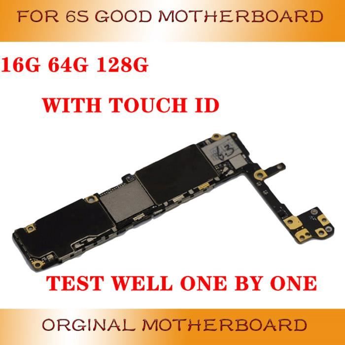 Touche d'or 64G-Carte mère 100% originale débloquée pour iPhone 8 Plus