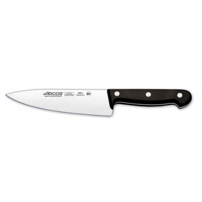 Couteau de Chef en acier Universal - Arcos 15cm