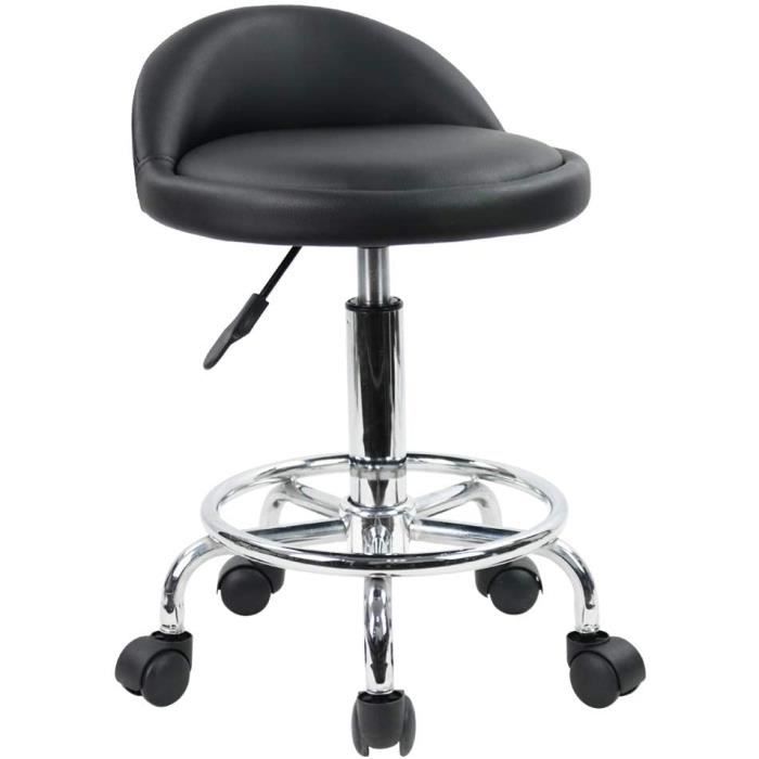 Tabouret à roulettes,Tabouret de Travail pivotant en ...