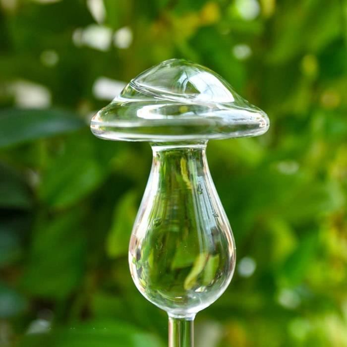 pour Plantes DIntérieur Et DExtérieur JWBOSS Pointe DArrosage des Plantes Forme DOiseau en Verre Ampoules DArrosage Automatique 8 5 Pouces 