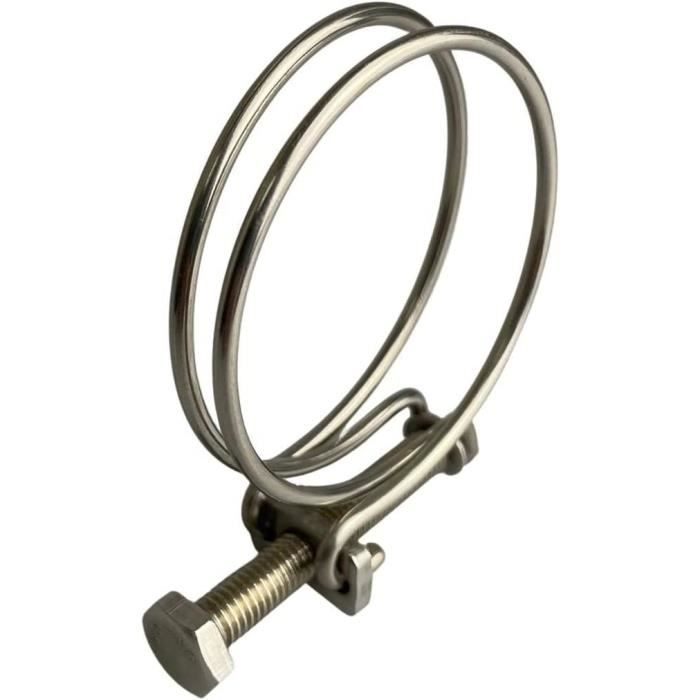 Lot De 4 Colliers De Serrage En T – Acier Inoxydable 304 – 0,75 Pouce – 28-34 Mm