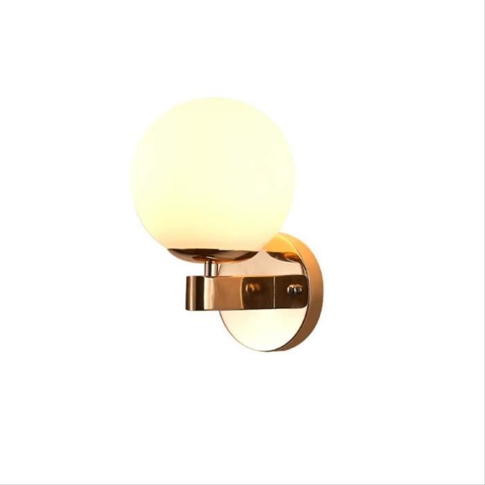 Applique Murale Bulldog Créative - Lampe Tête De Chien Nordique En Résine, E27 X 3, Blanc Pour Salon Et Chambre