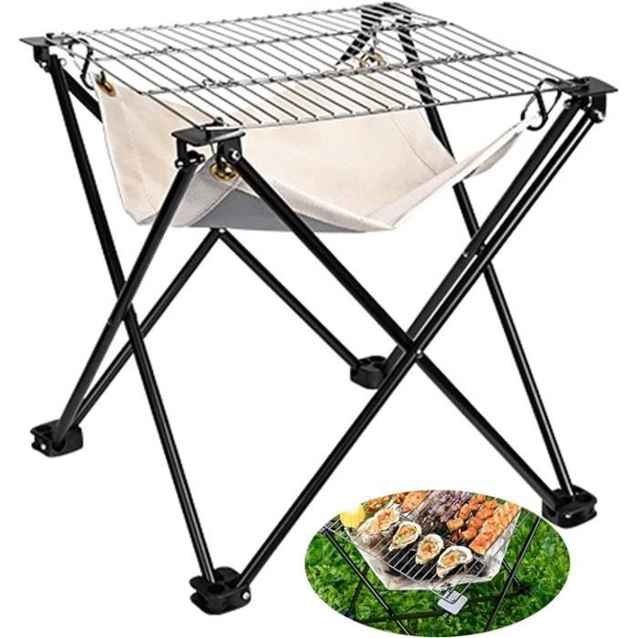 Barbecue Pliant Ext rieur Support De Feu De Joie Portatif De Charbon barbecue-pliant-ext-rieur-support-de-feu-de-joie-portatif-de-charbon