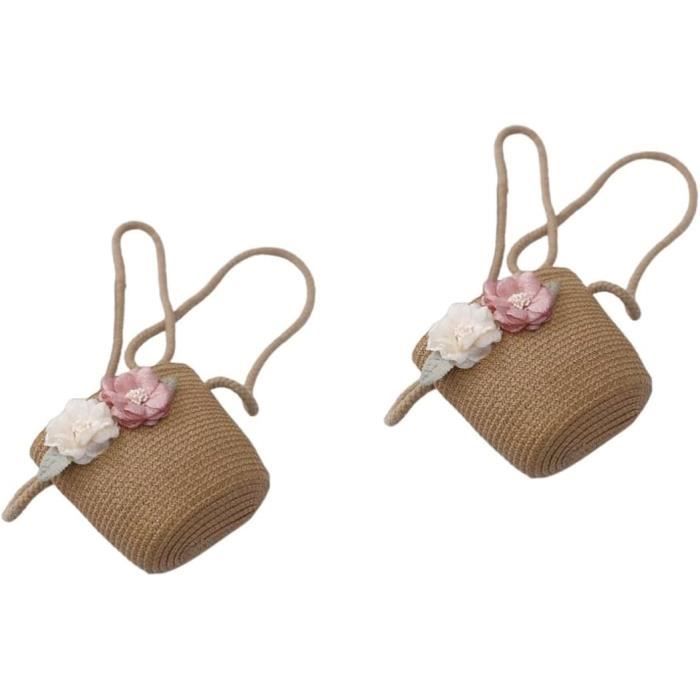 Namzi Sac Tissé Violet 1 Pièce, Mignon Sac à Bandoulière