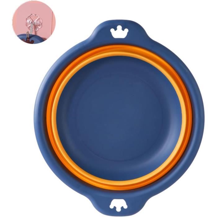 Bassine Pliable Camping EVOCAMP 15L - Seau Rétractable Imperméable PVC - Pour Vaisselle, Pêche, Refroidissement Boissons