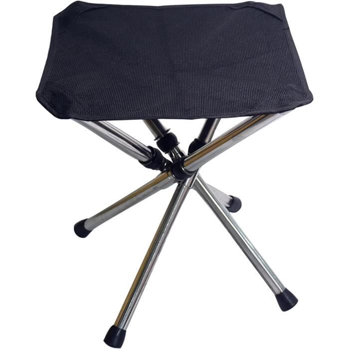 Table De Camping Pliante VILLEY Avec 2 Tabourets - Verte Aluminium - Sac De Transport Inclus