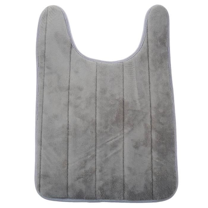Tapis De Salle De Bain Extra Doux 44x61 Cm - Forme Feuille Verte - Antidérapant Et Lavable En Machine - 7
