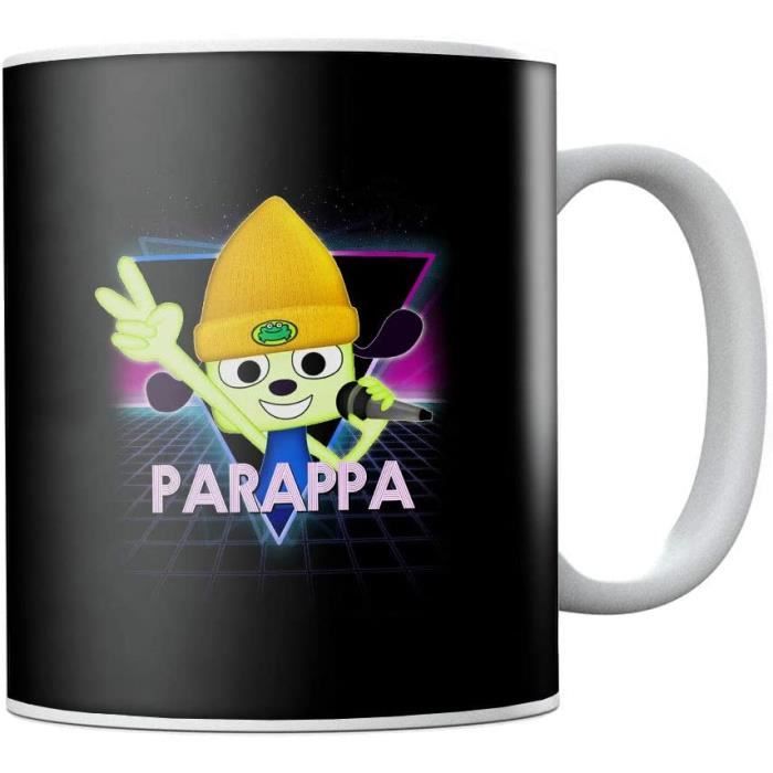 PaRappa The Rapper Mug paysage néon rétro des années 80{CD2515459 ...