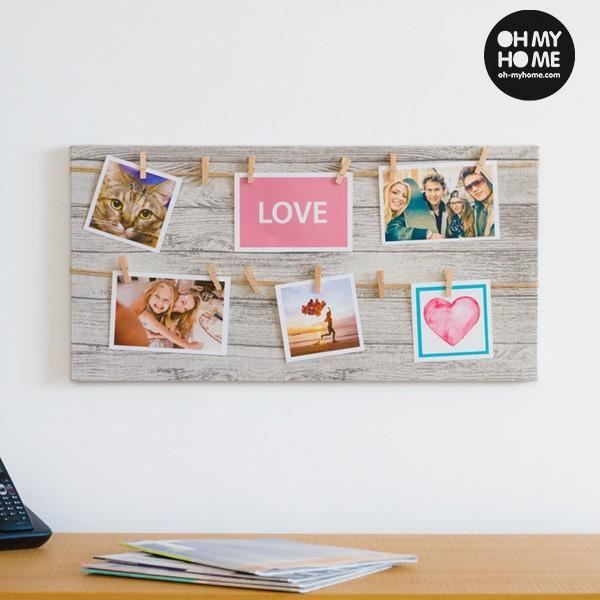 Cadre Photos Avec Pinces Sur Cadre En Bois 6 Photos Porte Photo Pele Mele Decoration Originale Achat Vente Pele Mele Photo Cdiscount