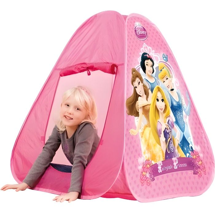 Tente activité - Disney Princesses - Tente pop up - Pour les fillettes de 3 ans et plus