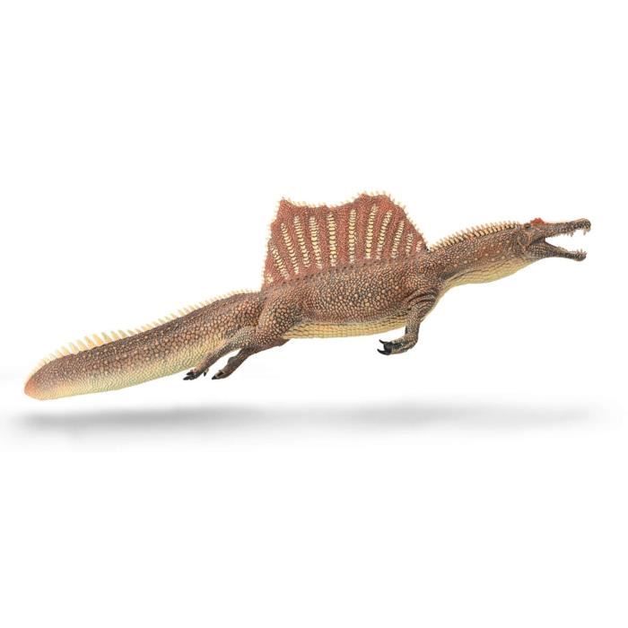 Figurine - Collecta - Spinosaure Nageant - 37 x 11 cm - Machoire Amovible - Coloris Unique
