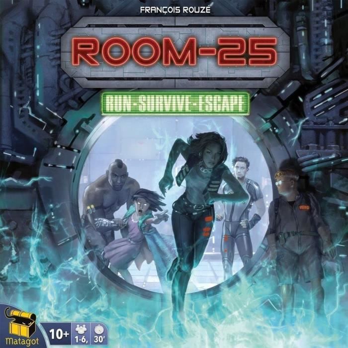 Jeu de Plateau Matagot Room 25 - 30min - 1 à 6 joueurs - Cdiscount Jeux ...