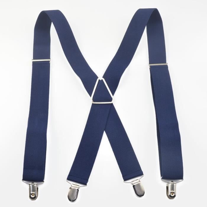 Bretelles Réglables Elastique Pantalon Homme Femme Accessoire Vêtement Clips Bretelles Réglables Elastique Pantalon Homme Femme Accessoire Vêtement Clips