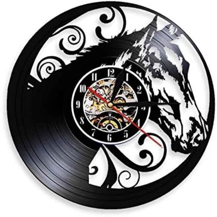 Cadeau Personnalise Horloge Murale Vinyle Équitation Instant Karma Design Cheval H 779671 Cadeau Personnalise Horloge Murale Vinyle Équitation Instant Karma Design Cheval H 779671