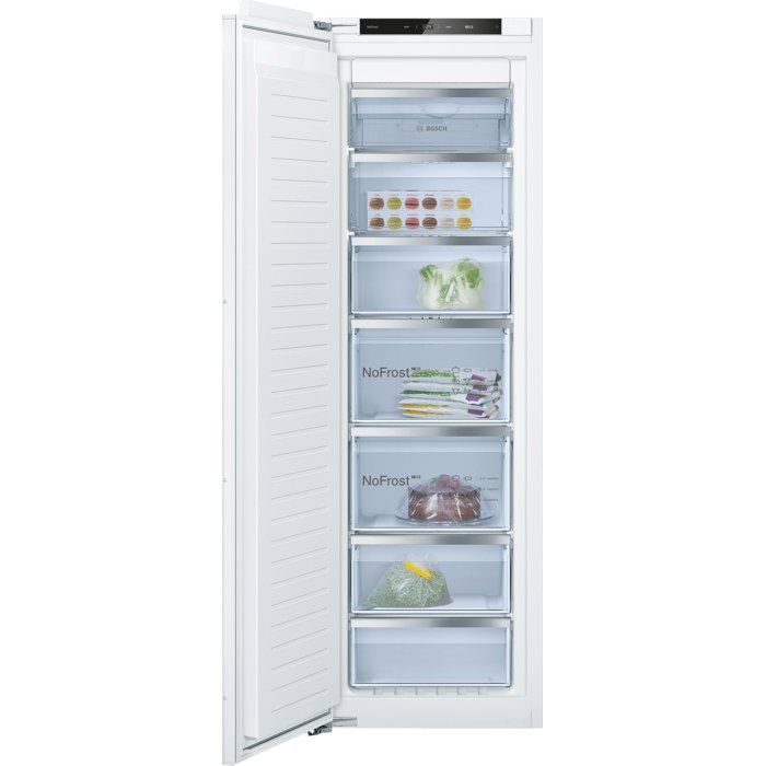 Conglateur encastrable - BOSCH - GIN81VEE0 - NoFrost - 212 litres - 5 tiroirs transparents - Bosch