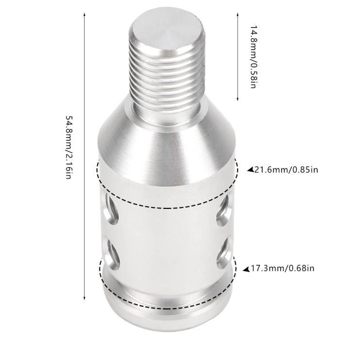 Mandrin De Perçage Acheter Un Adaptateur 1/4'' Bit Sur 1/2-20 UNF