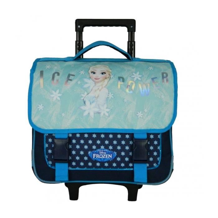 Cartable reine des on sale neiges a roulette