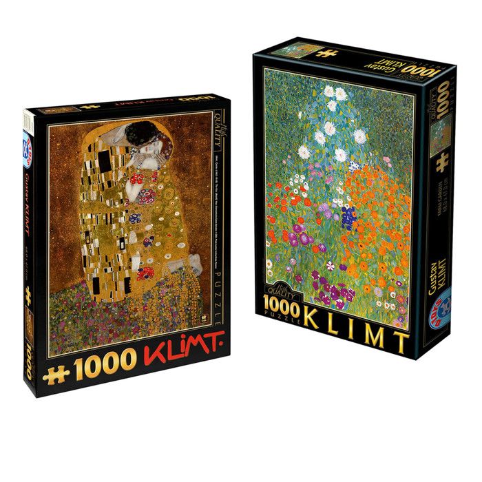 Pack Puzzles Klimt : 2 puzzles de 1000 pièces
