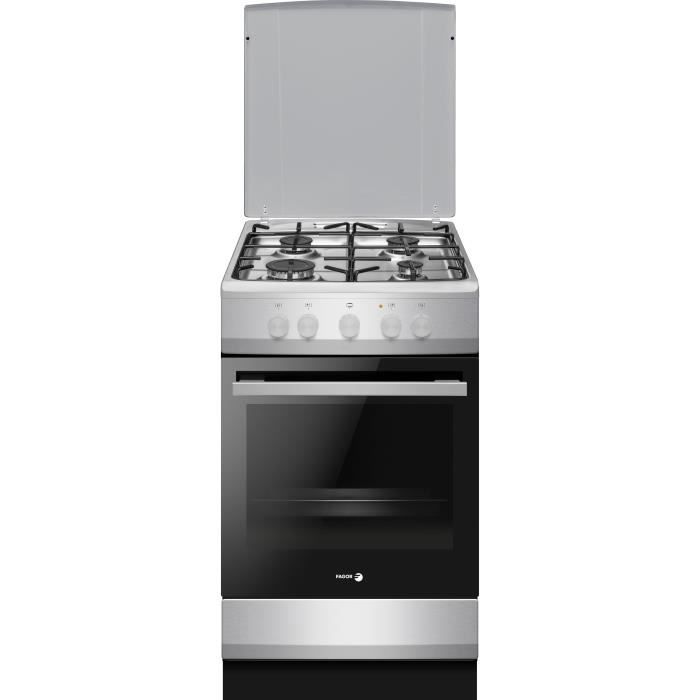 Cuisinière à gaz - FAGOR-FACG202S - 4 foyers - 74