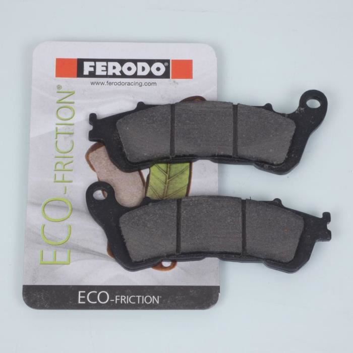 Ferodo FDB4224 Jeu De 4 Plaquettes De Frein Arrière - Compatible Peugeot 3008 2009- (Épaisseur 17.2mm, Largeur 56.1mm)