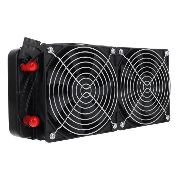 Nunafey Ventilateur De Refroidissement Avec Dissipateur Pour Moteur RC 540/550/3650/3660 – Noir