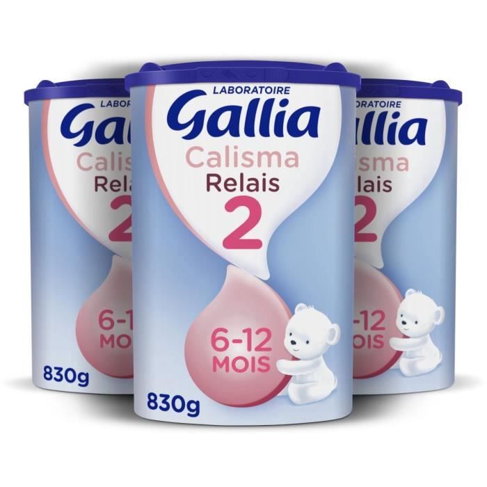 Gallia Calisma Relais 2 Lait En Poudre Pour Bebe 3 X 0 G Des 6 Mois A 1 An Achat Vente Lait 2e Age Gallia