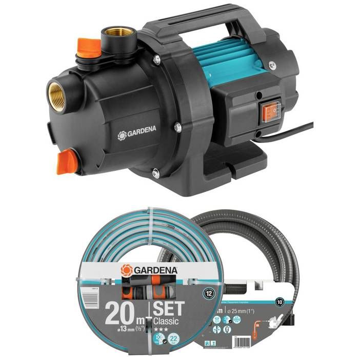 Pompe de jardin GARDENA 30004 3000 /h 35 Thermique
