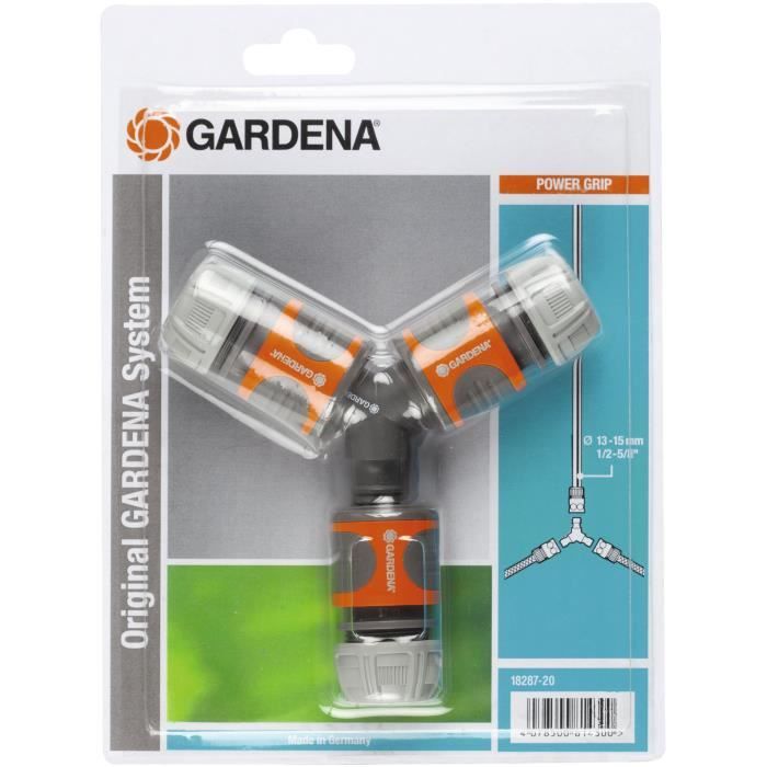 GARDENA Nécessaire de dérivation Raccordement triple Compatibilité
