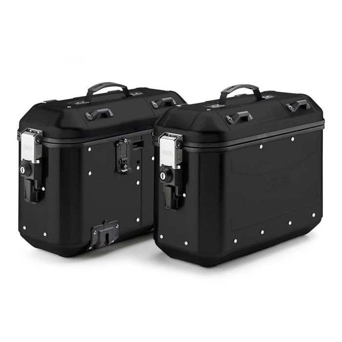 Paire Valise latérale moto Givi dolomite 36l - noir - TU