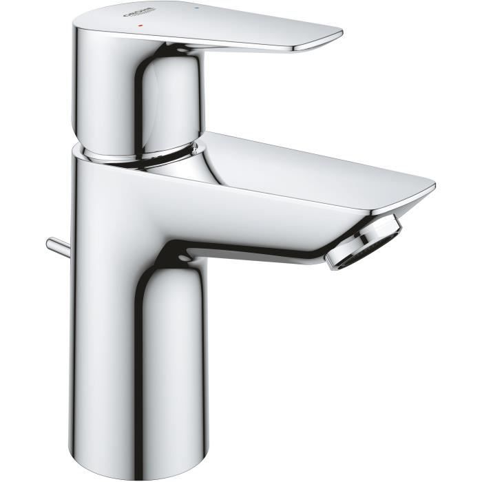 Mitigeur lavabo Quickfix Start Edge avec tirette et vidage taille - vue 3