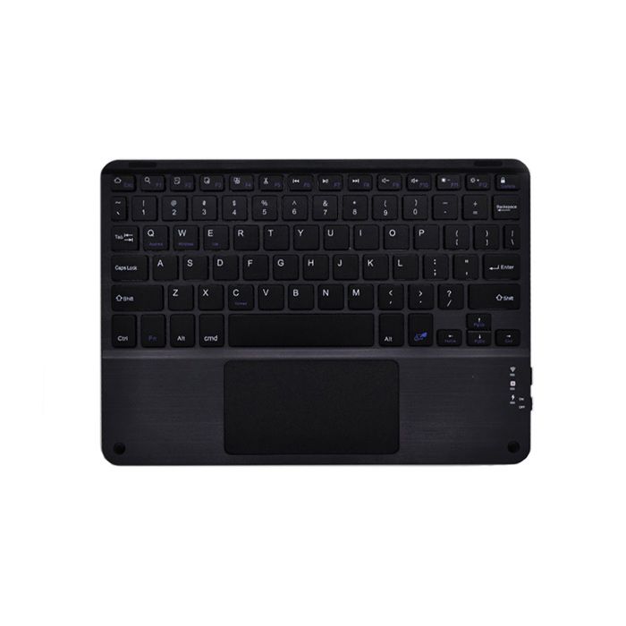 INF Clavier sans fil avec pavé tactile pour tablettes Le noir L
