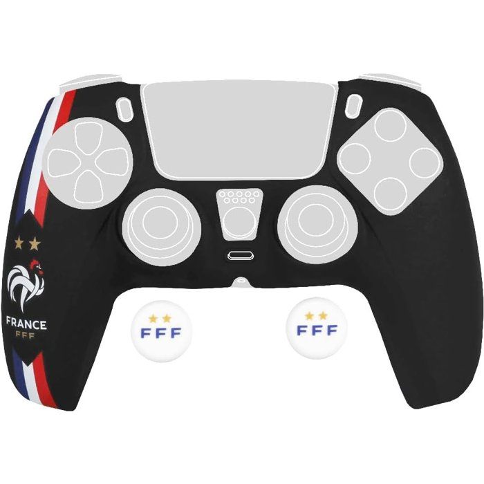 Kit de protection Konix pour manette DualSense PS5 Silicone - vue 2